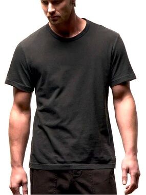 James Perse Black Crewneck Tee
